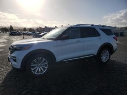 Salvage cars for sale at Vallejo, CA auction: 2021 Ford Explorer Limited