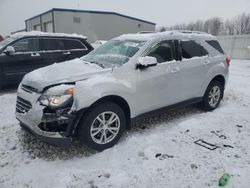 Salvage cars for sale at Wayland, MI auction: 2017 Chevrolet Equinox LT