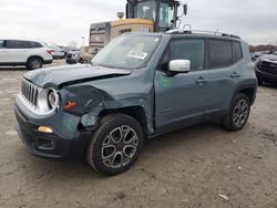 2017 Jeep Renegade Limited en venta en Indianapolis, IN