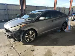 Salvage cars for sale at Homestead, FL auction: 2015 Hyundai Elantra SE