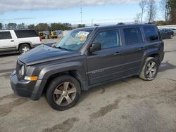 Salvage cars for sale at Dunn, NC auction: 2017 Jeep Patriot Latitude