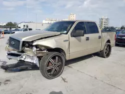 Salvage trucks for sale at New Orleans, LA auction: 2007 Ford F150 Supercrew