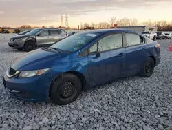 Vehiculos salvage en venta de Copart Barberton, OH: 2014 Honda Civic LX