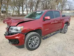 Salvage cars for sale at Oklahoma City, OK auction: 2021 Chevrolet Colorado