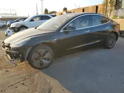 Salvage cars for sale at Wilmington, CA auction: 2019 Tesla Model 3