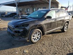 Vehiculos salvage en venta de Copart Los Angeles, CA: 2017 Jeep Cherokee Latitude