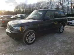 Land Rover Range Rover salvage cars for sale: 2012 Land Rover Range Rover HSE