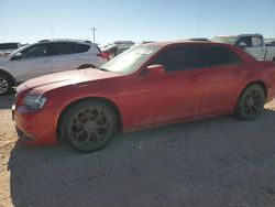 Salvage cars for sale at Andrews, TX auction: 2016 Chrysler 300 S