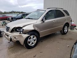 Salvage cars for sale at Franklin, WI auction: 2008 KIA Sorento EX