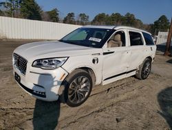 Salvage cars for sale at Seaford, DE auction: 2021 Lincoln Aviator Grand Touring