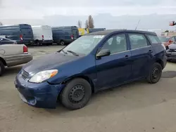 Toyota salvage cars for sale: 2005 Toyota Corolla Matrix XR