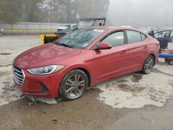 Salvage cars for sale at Greenwell Springs, LA auction: 2018 Hyundai Elantra SEL