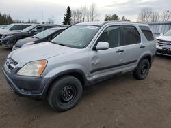 Salvage cars for sale from Copart Bowmanville, ON: 2004 Honda CR-V EX