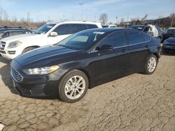 Salvage cars for sale at Bridgeton, MO auction: 2019 Ford Fusion SE