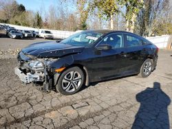 Vehiculos salvage en venta de Copart Portland, OR: 2018 Honda Civic LX