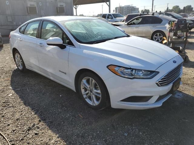 2018 Ford Fusion S Hybrid