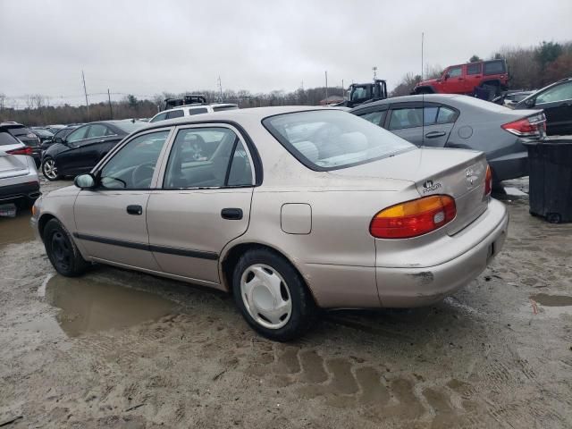 2001 Chevrolet GEO Prizm Base