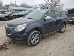 Chevrolet salvage cars for sale: 2016 Chevrolet Equinox LS