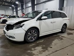 Honda Odyssey Touring salvage cars for sale: 2015 Honda Odyssey Touring