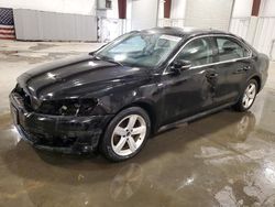 Salvage cars for sale from Copart Avon, MN: 2013 Volkswagen Passat SE