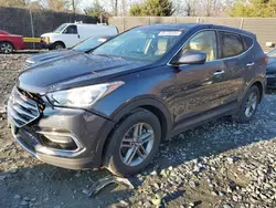 Salvage cars for sale at Waldorf, MD auction: 2017 Hyundai Santa FE Sport