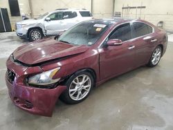 Salvage cars for sale at Hampton, VA auction: 2012 Nissan Maxima S