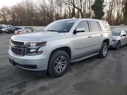 Salvage cars for sale at Glassboro, NJ auction: 2017 Chevrolet Tahoe K1500 LT