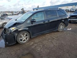 Toyota salvage cars for sale: 2012 Toyota Sienna Sport