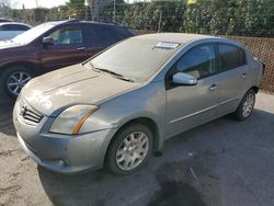 Salvage cars for sale from Copart San Martin, CA: 2012 Nissan Sentra 2.0