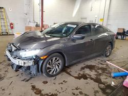 Salvage cars for sale at New Britain, CT auction: 2017 Honda Civic EX