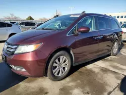 2014 Honda Odyssey EX en venta en Littleton, CO