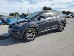 Salvage cars for sale at Orlando, FL auction: 2017 Hyundai Santa FE Sport