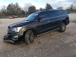 Salvage cars for sale at auction: 2018 Ford Expedition Max Limited