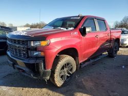 Chevrolet salvage cars for sale: 2020 Chevrolet Silverado K1500 Trail Boss Custom