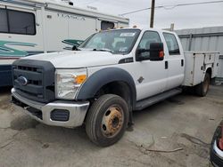 Salvage cars for sale from Copart Chicago: 2015 Ford F450 Super Duty