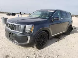 Salvage cars for sale at New Braunfels, TX auction: 2021 KIA Telluride SX