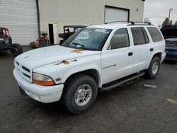 Salvage cars for sale at Woodburn, OR auction: 1998 Dodge Durango