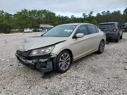 Salvage cars for sale at Houston, TX auction: 2015 Honda Accord Sport