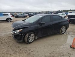 Salvage cars for sale at Houston, TX auction: 2021 Nissan Versa S