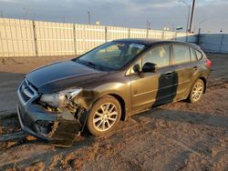 Salvage cars for sale at Greenwood, NE auction: 2013 Subaru Impreza Premium