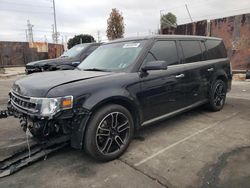 Salvage cars for sale at Wilmington, CA auction: 2015 Ford Flex SEL