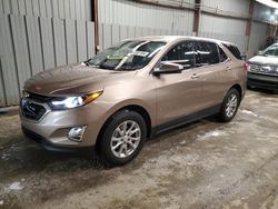 Salvage cars for sale from Copart West Mifflin, PA: 2018 Chevrolet Equinox LT