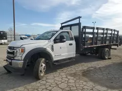 Salvage cars for sale from Copart Indianapolis, IN: 2021 Ford F550 Super Duty