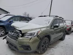 Salvage cars for sale at Pekin, IL auction: 2022 Subaru Ascent Onyx Edition