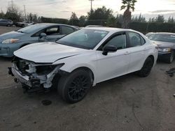 Salvage cars for sale from Copart San Martin, CA: 2024 Toyota Camry SE Night Shade