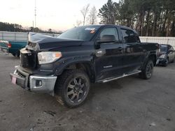 Salvage cars for sale at Dunn, NC auction: 2016 Toyota Tundra Crewmax SR5