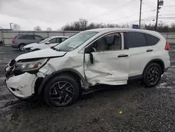 Salvage SUVs for sale at auction: 2016 Honda CR-V SE