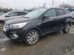 Ford Escape salvage cars for sale: 2017 Ford Escape Titanium