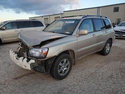 Salvage cars for sale at Kansas City, KS auction: 2006 Toyota Highlander Limited