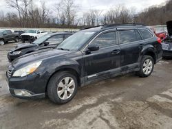 Salvage cars for sale at Ellwood City, PA auction: 2010 Subaru Outback 2.5I Limited